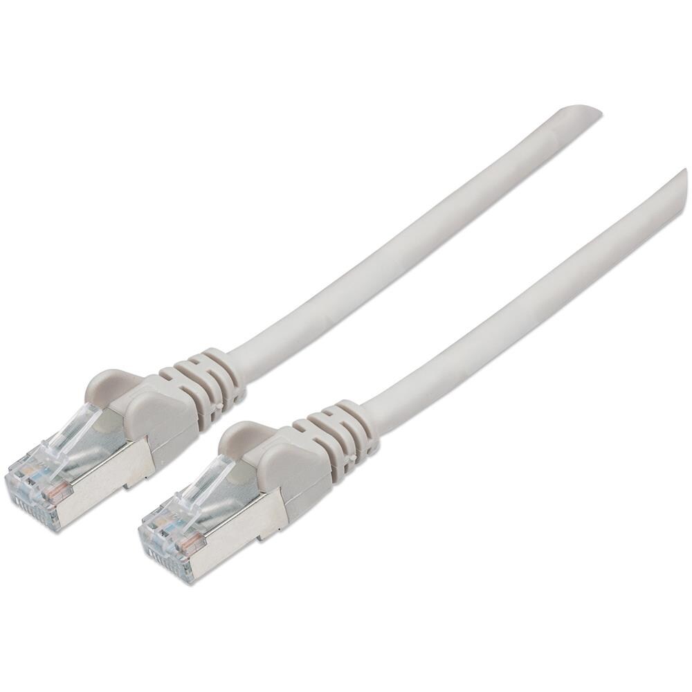 ICOC R7-7SS-0025 - Cavo Patch Cat. 7 Plug RJ45 6A S / FTP LSZH 0.25m Grigio - Foto 1