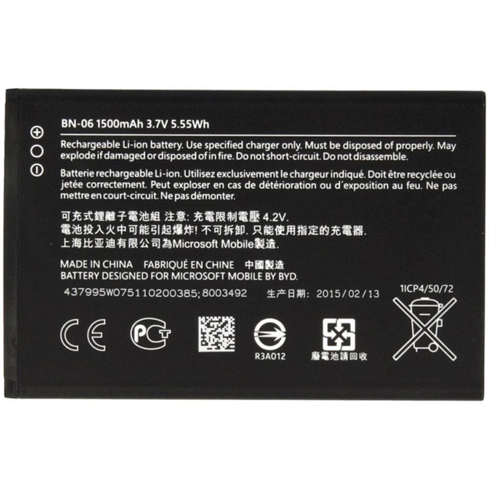 Ricambio Batteria Originale Bn-06 1500mah Per Lumia 430 - Foto 1