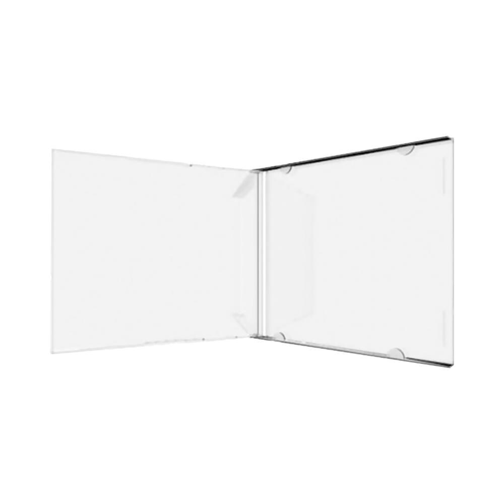 Cd Jewelbox Trasparente (senza Tray) Per 1 Disco, Grado Qualità Macchinabile, 10.4 Mm- Box110-200 - Foto 1