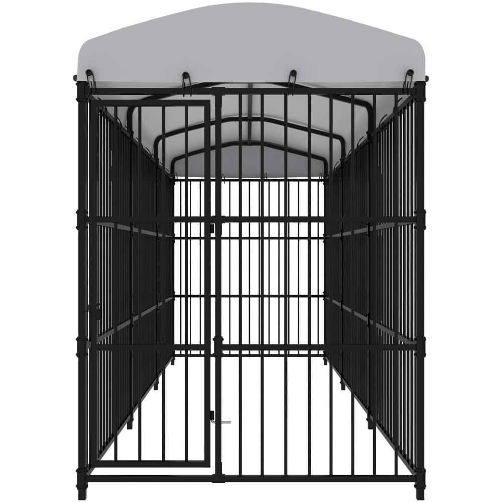 Canile Da Esterno Con Tetto 450x150x210 Cm - Foto 2