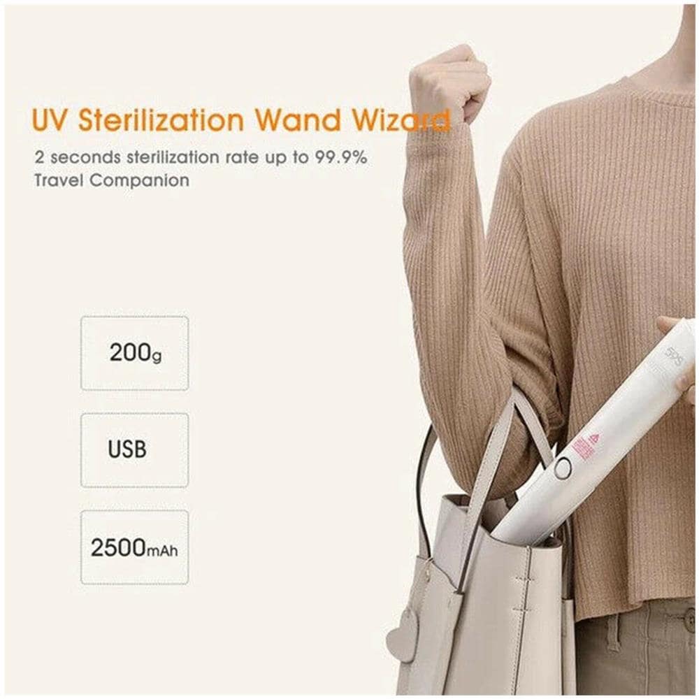 Sterilizzatore Uv Portatile Da Viaggio Bacchetta Sterilizzazione Uv Light - Foto 4