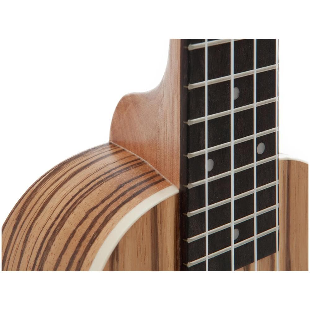 Ukulele Soprano, Colore Legno Zebrato, Ponte Palissandro, Uk-400 - Foto 4