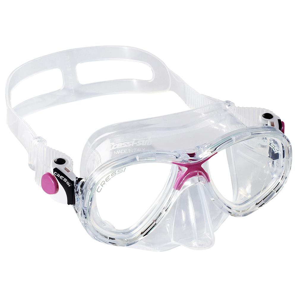 Maschera Marea Junior Trasparente Trasparente / rosa - Foto 1