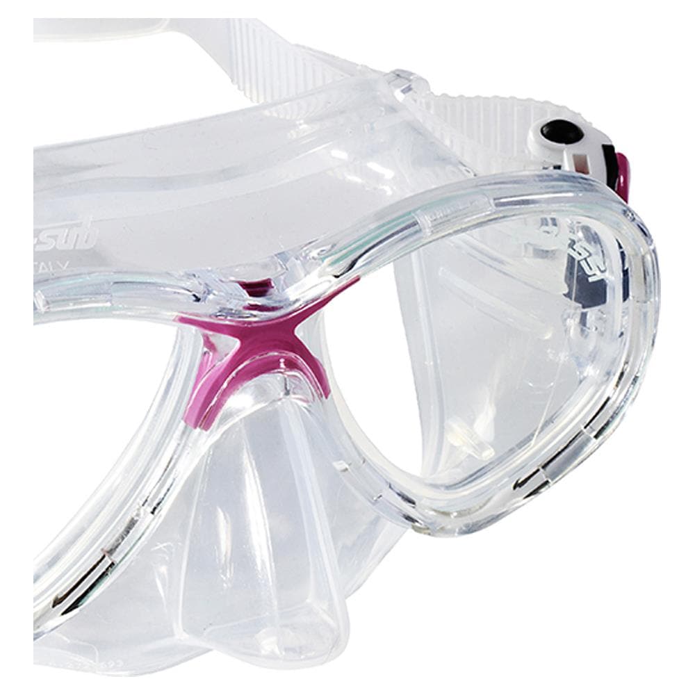 Maschera Marea Junior Trasparente Trasparente / rosa - Foto 3