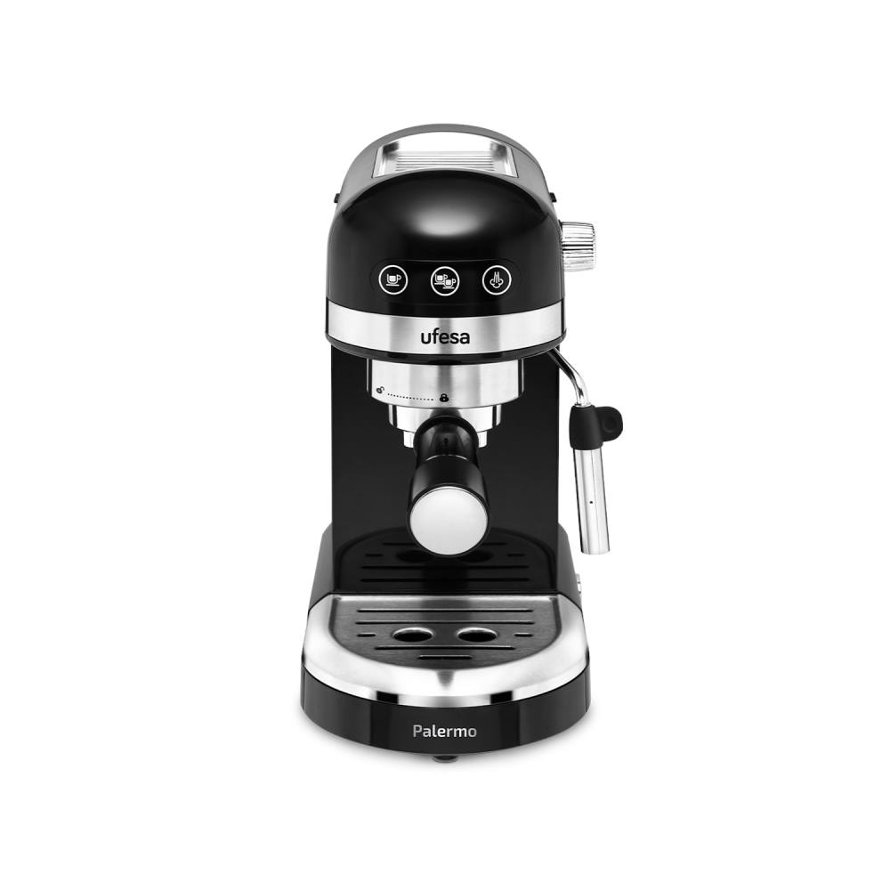 Macchina da Caffè Espresso Palermo Serbatoio 1.4 L Potenza 1350 Watt Colore Nero - Foto 1
