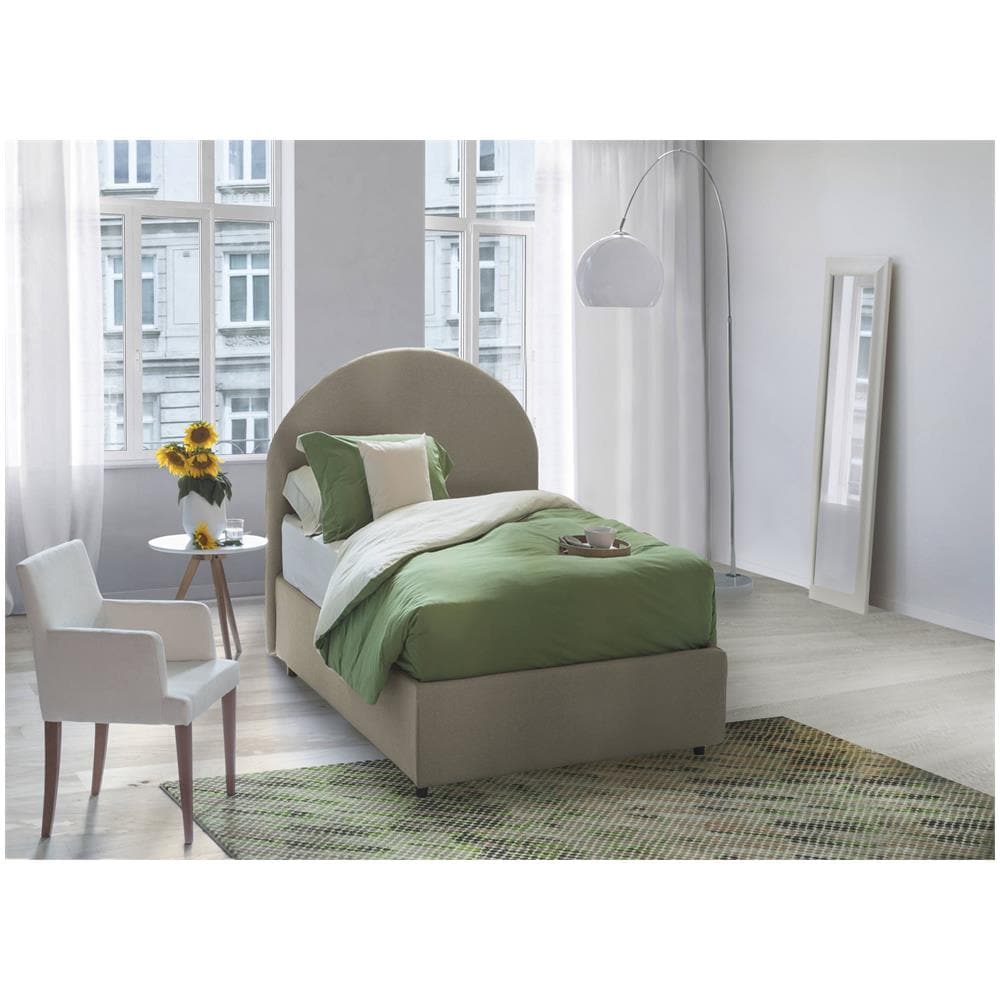 Letto Singolo Rivestimento Letto In Tessuto TALAMO ITALIA Letto