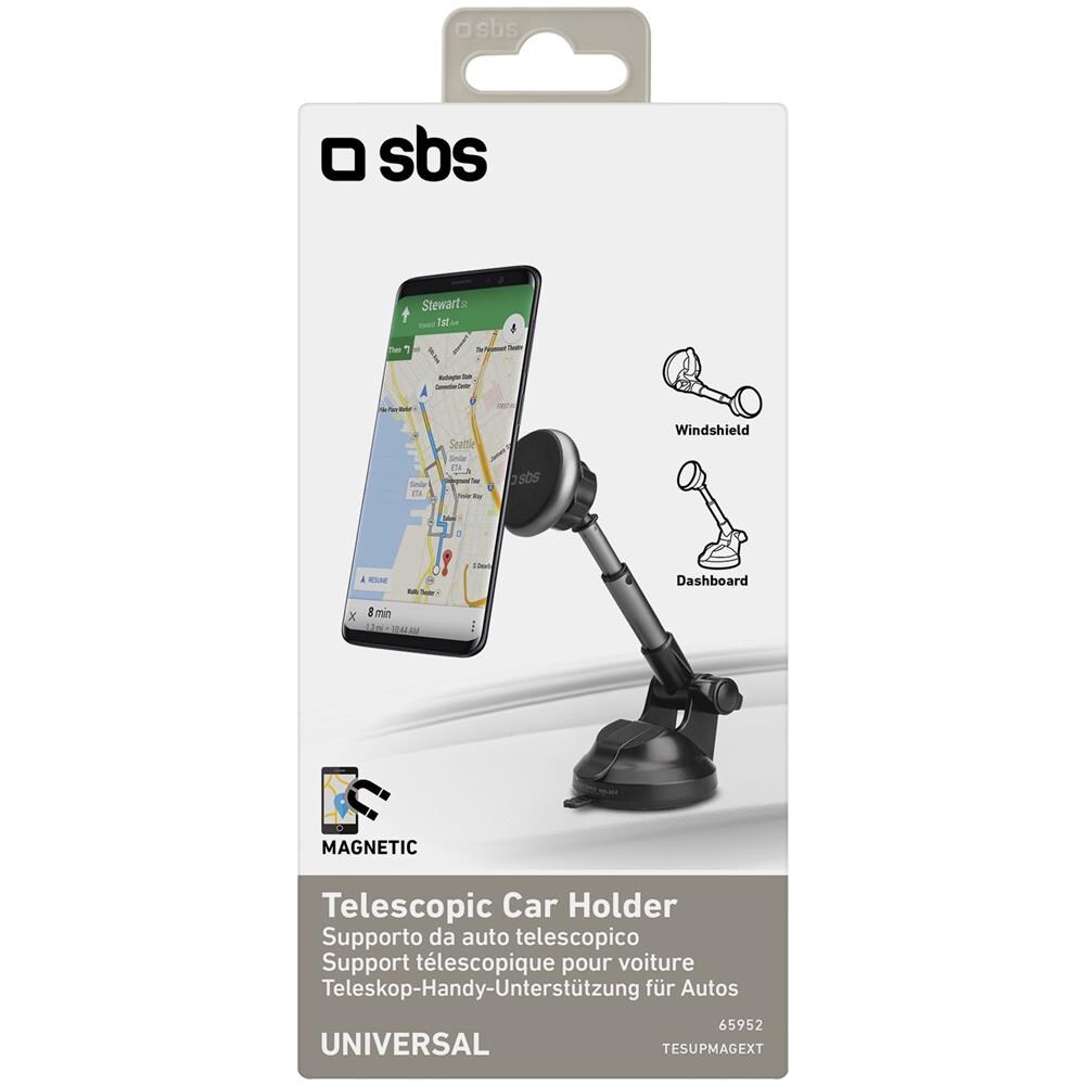 TESUPMAGEXT supporto per personal communication Supporto passivo Telefono cellulare /smartphone Nero, Argento - Foto 4