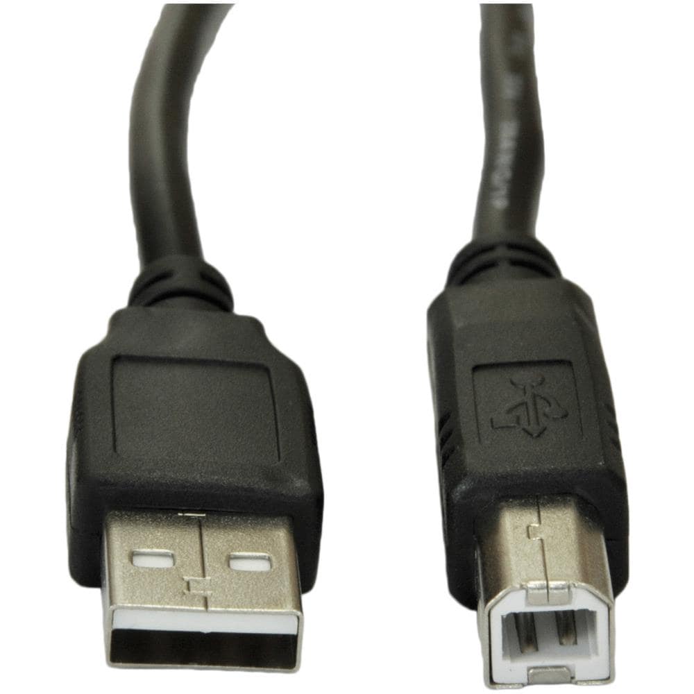 AK-USB-12 cavo USB 3 m USB 2.0 USB A USB B Nero - Foto 2
