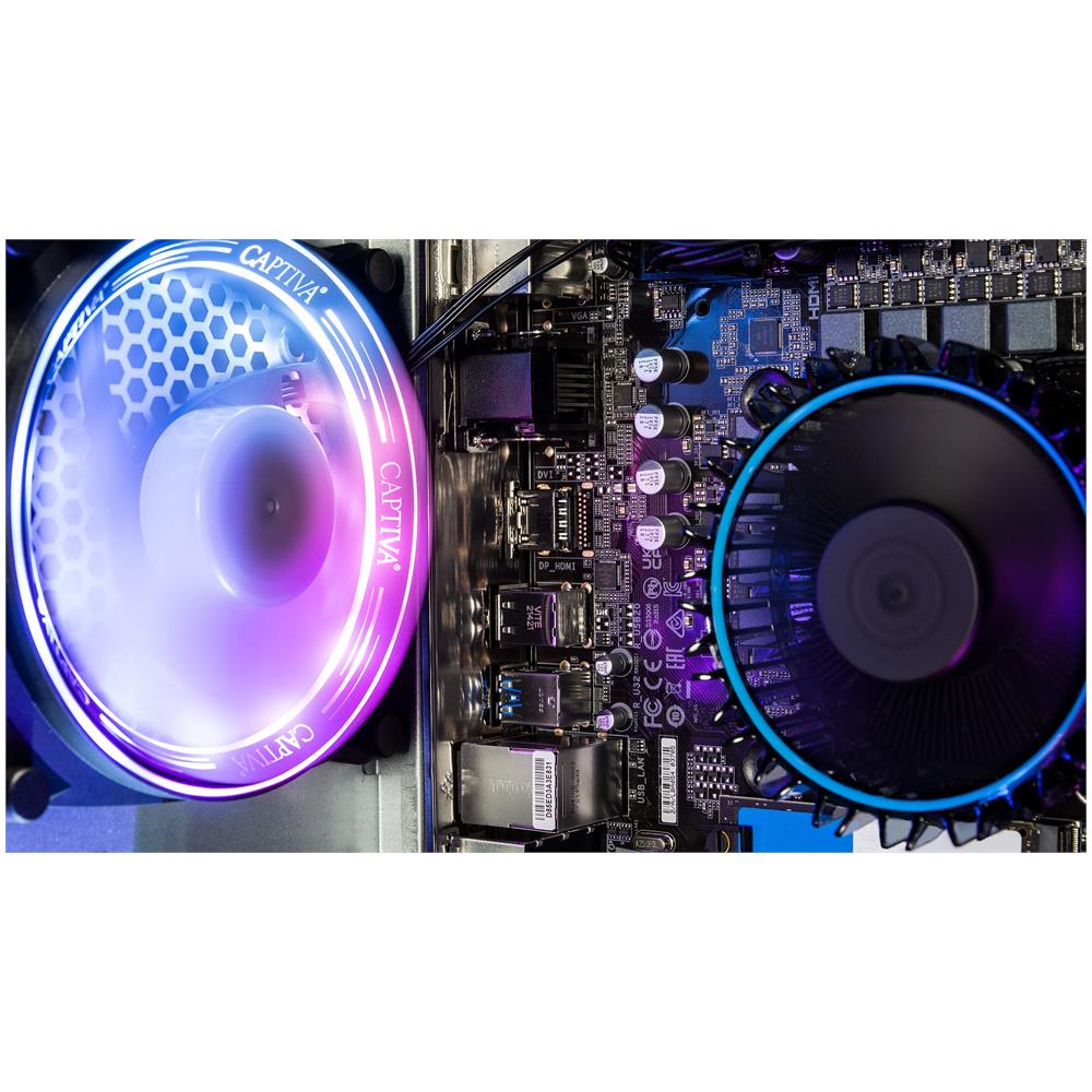 Pc Desktop Advanced R69-353 AMD Ryzen™ 5 6 Core 3.6 GHz Ram 32 GB SSD 500 GB NVIDIA GeForce RTX 3060 12 GB 6 xUSB 3.0 - Foto 6