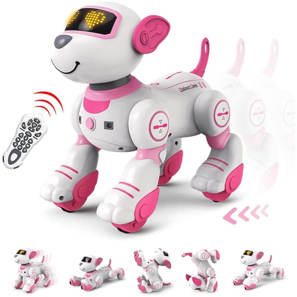 Cane Robot Radiocomandato Cagnolino Interattivo Giocattolo con Comandi Vocali - Foto 1