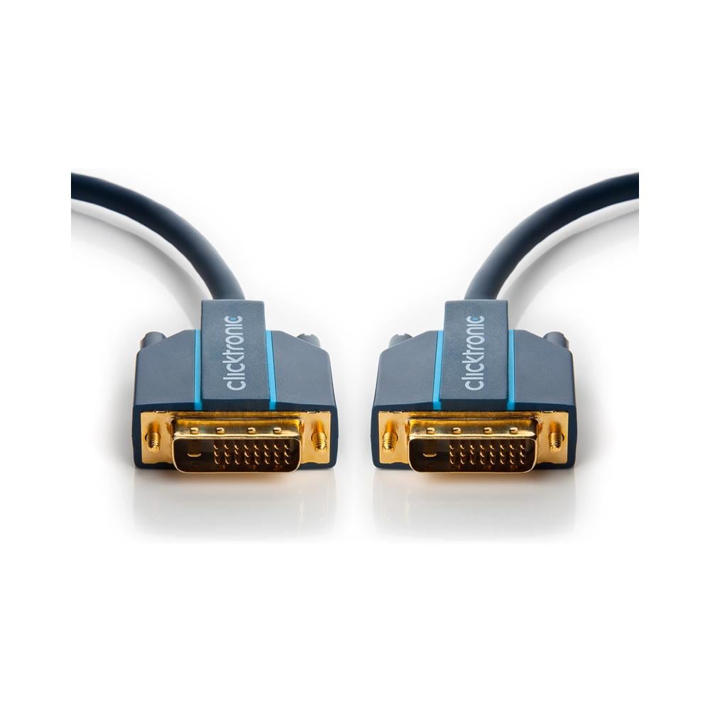 ICOC CLC-DD-050 - Cavo Video DVI-D 24+1 pin per HD (DVI-D / DVI-D) 5 m - Foto 2