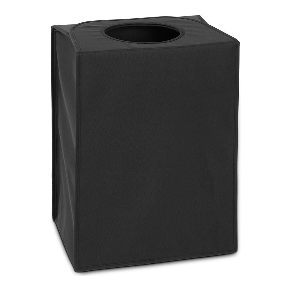 Contenitore Rettangolare in Tessuto per Portabiancheria Nero  - Foto 1