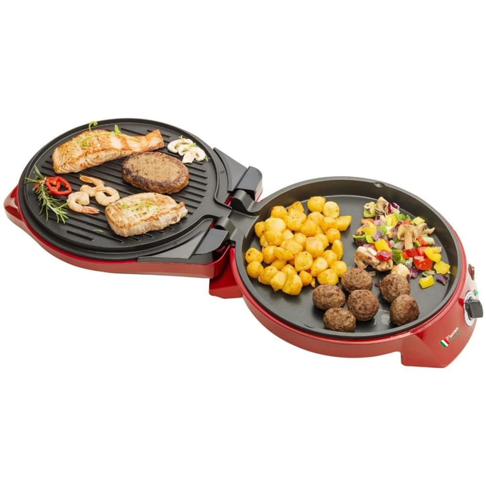 Apz400 Piccolo Forno Pizza / Griglia Da Tavola 1800 W Rosso - Foto 6