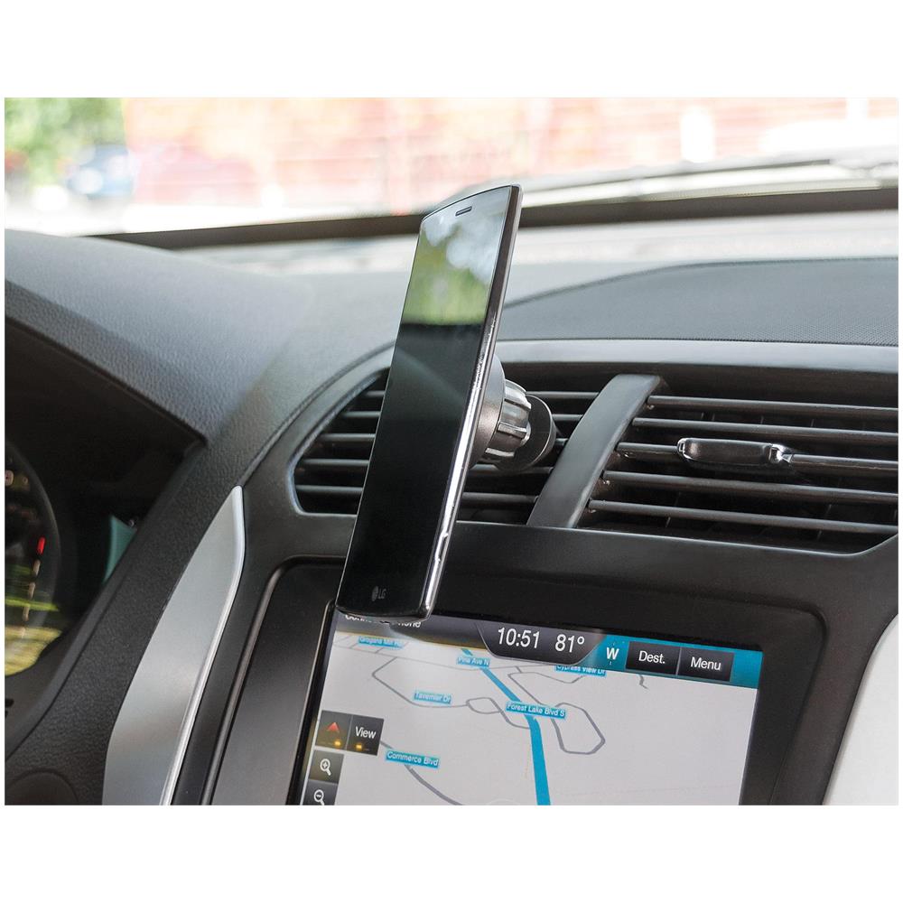 Supporto magnetico da auto universale con snodo regolabile ideale per smartphone e tablet - Foto 12