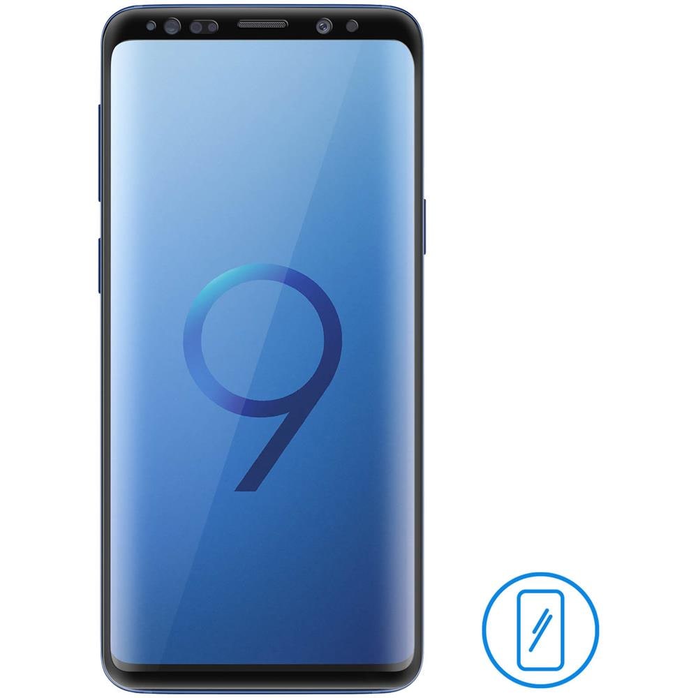 Pellicola Galaxy S9 Vetro Temperato 9h Ricurvo 5d Full Cover Contorni Neri - Foto 2