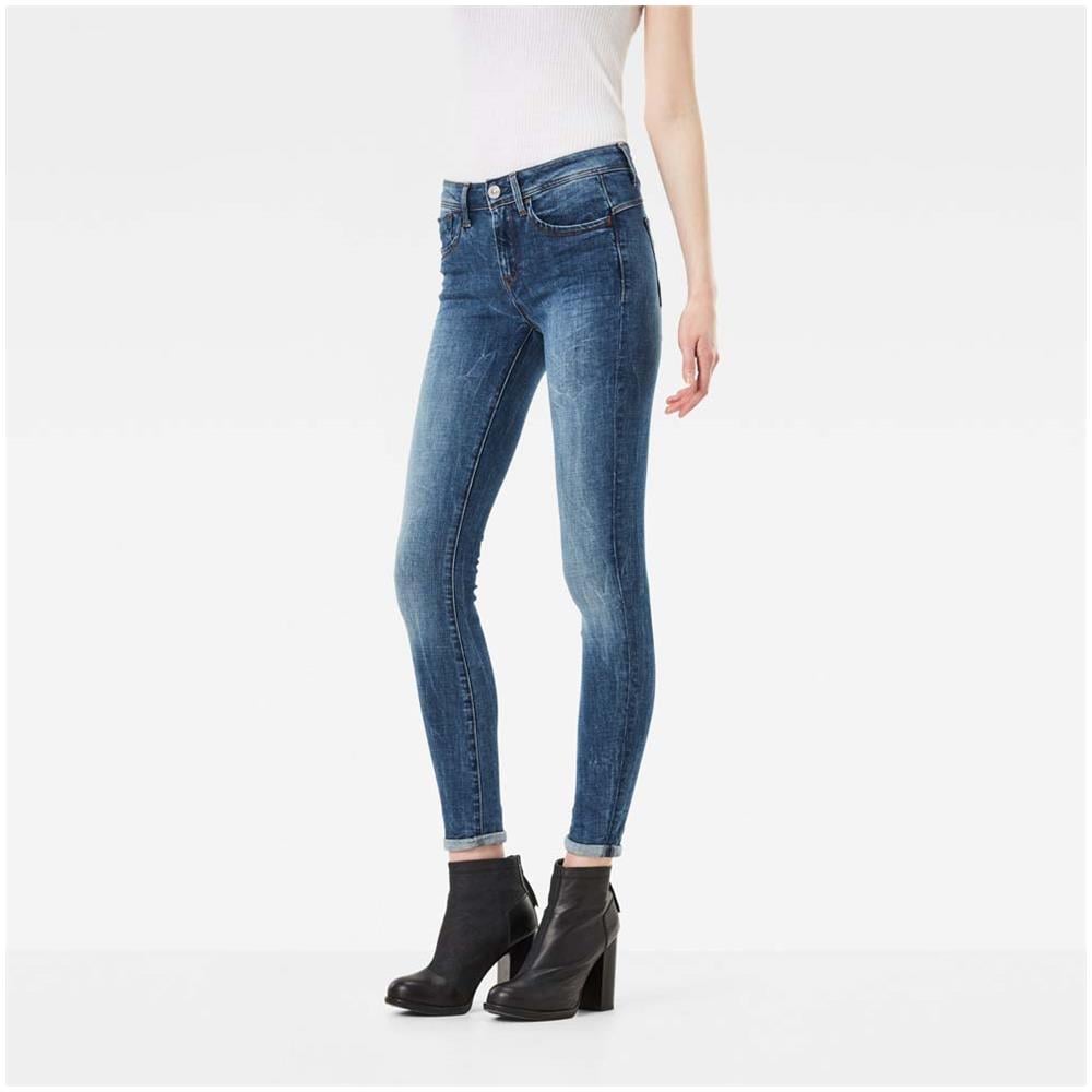 Gstar - Pantaloni Gstar Lynn D Mid Waist Super Skinny L36 Abbigliamento  Donna W30-l36 - ePRICE