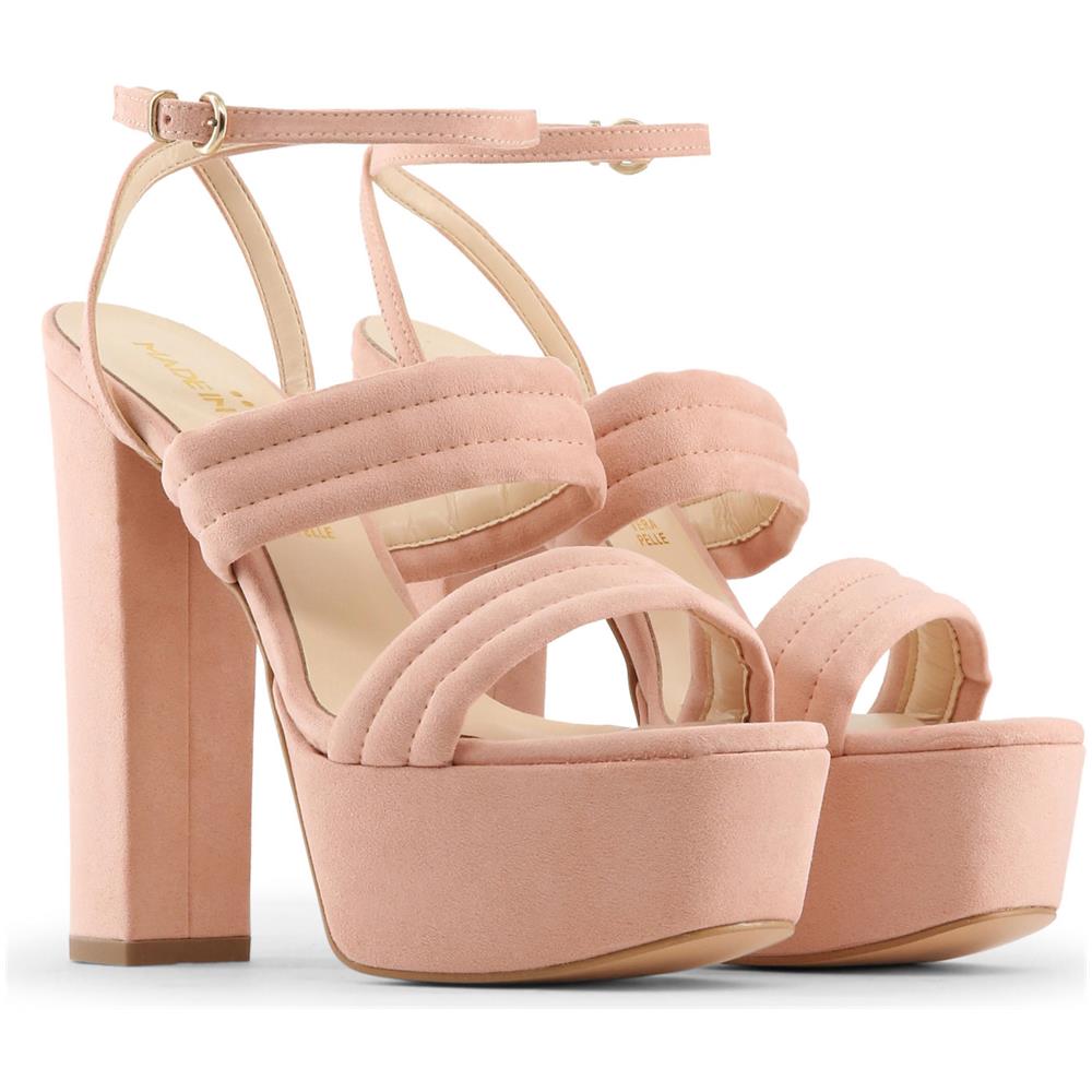Sandali Made In Italia Donna Colore Rosa Fedora nude Taglia 39 - Foto 2