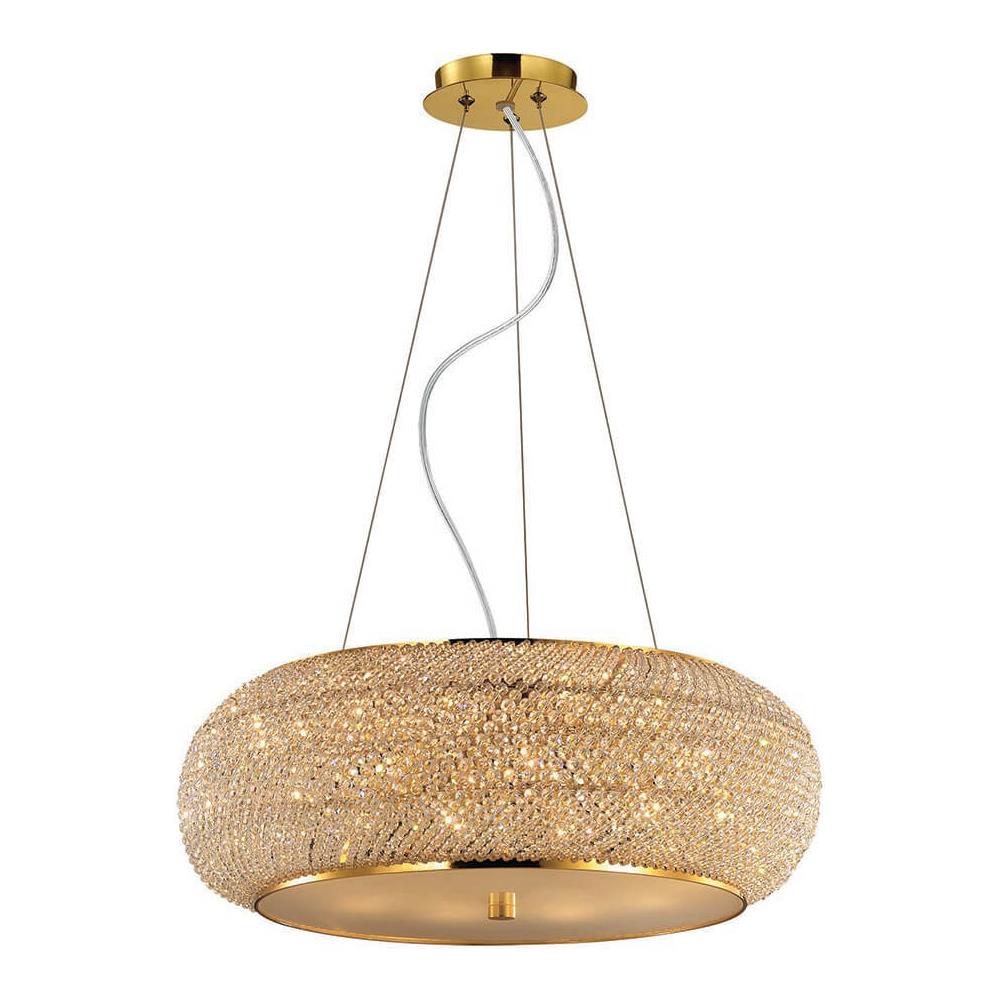 Lampada A Sospensione 10 X 40w E14 Ideal Lux Oro - Foto 1