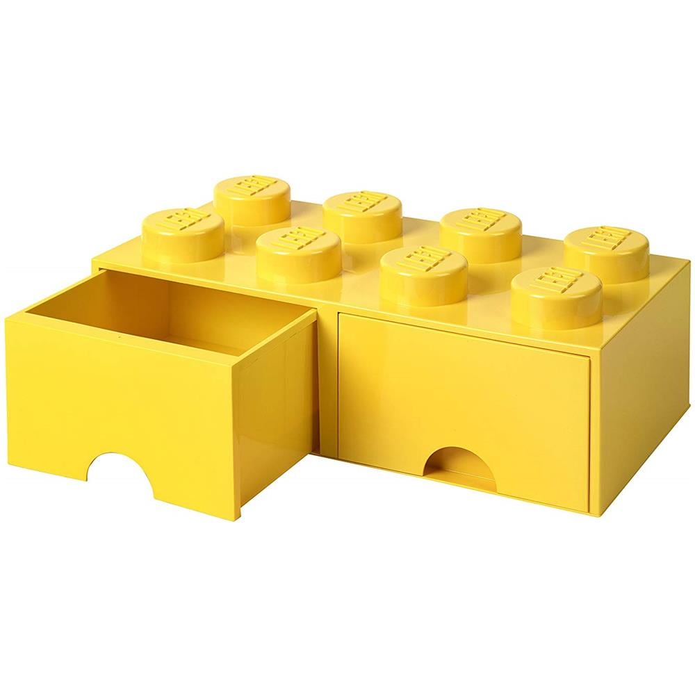 L4006y. 00 storage Brick 8 con Cassetti, Colore: Giallo - Foto 1