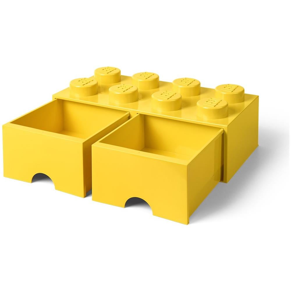 L4006y. 00 storage Brick 8 con Cassetti, Colore: Giallo - Foto 2