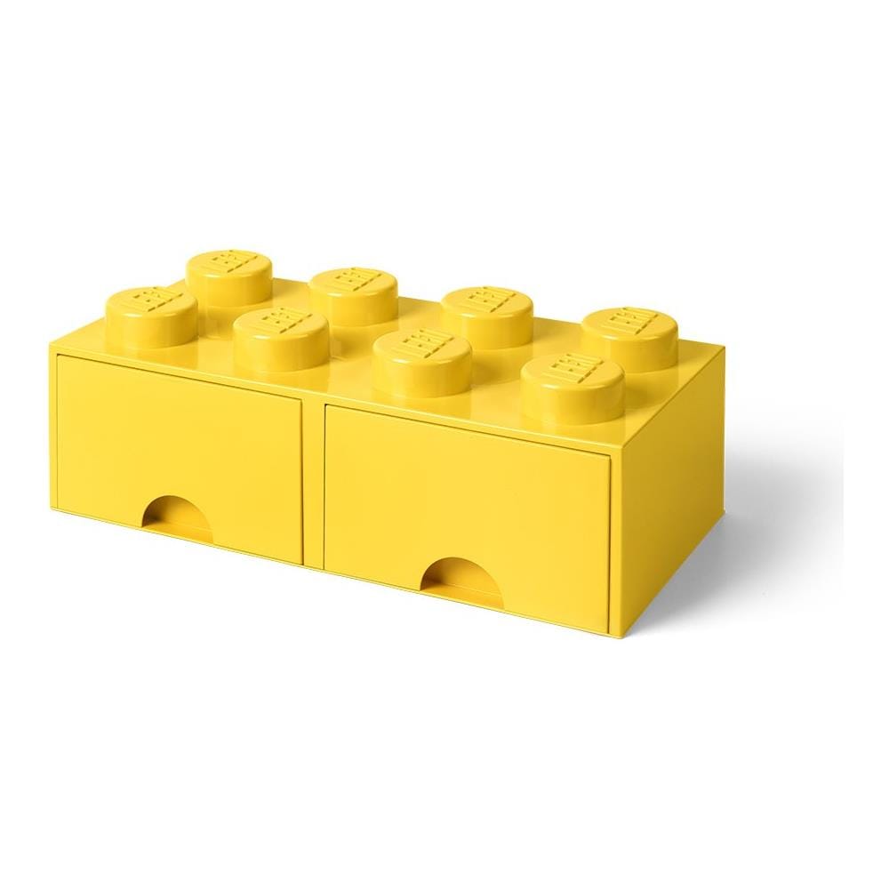 L4006y. 00 storage Brick 8 con Cassetti, Colore: Giallo - Foto 3