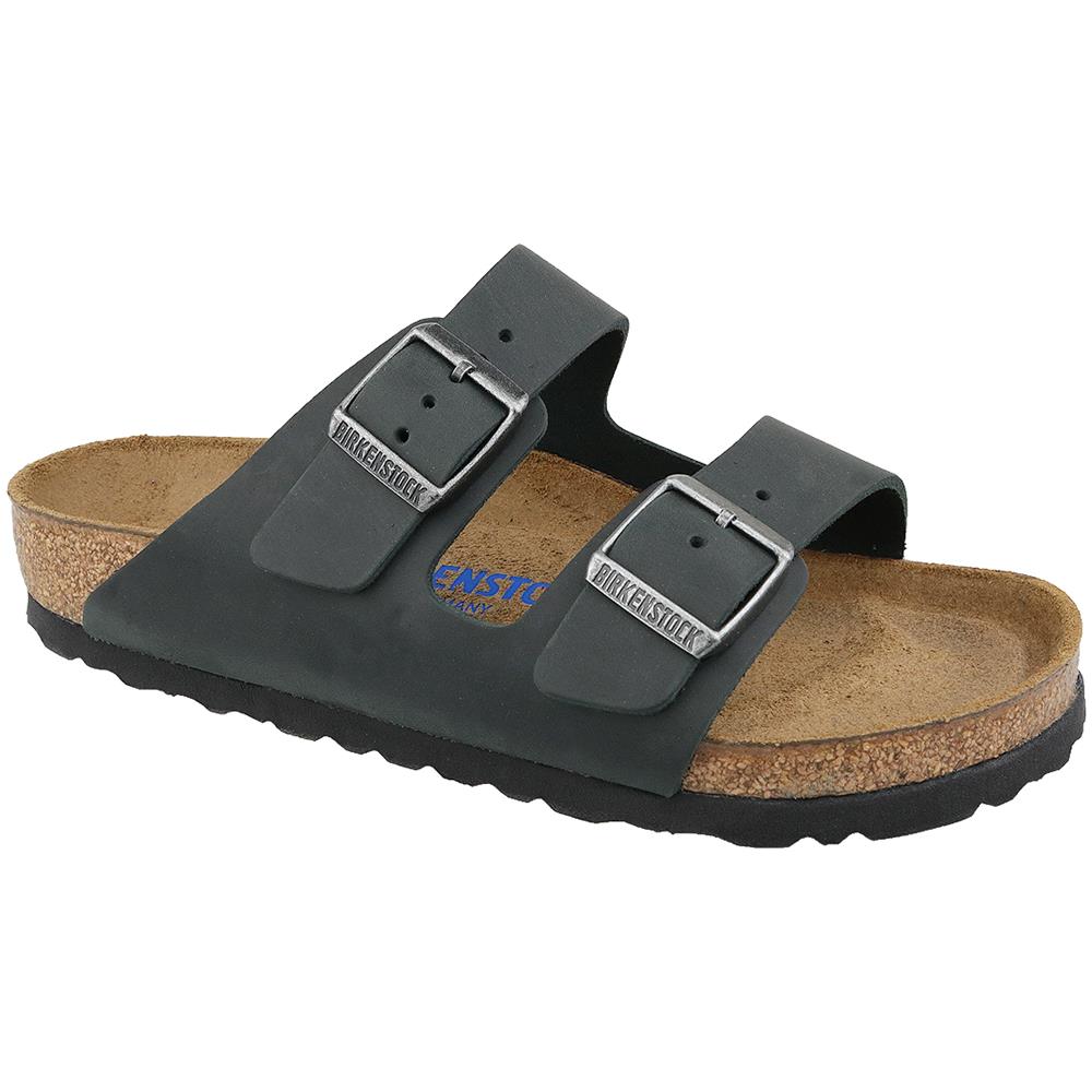 靴 BIRKENSTOCK Arizona 38 Birkenstock - Arizona 752481, Donna, Nero, Scivoli, Numero: 38 Eu