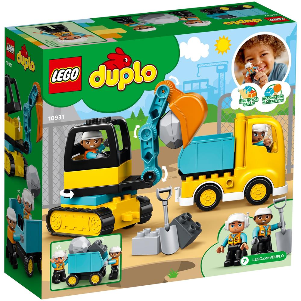 10931 DUPLO Camion e Scavatrice Cingolata - Foto 6