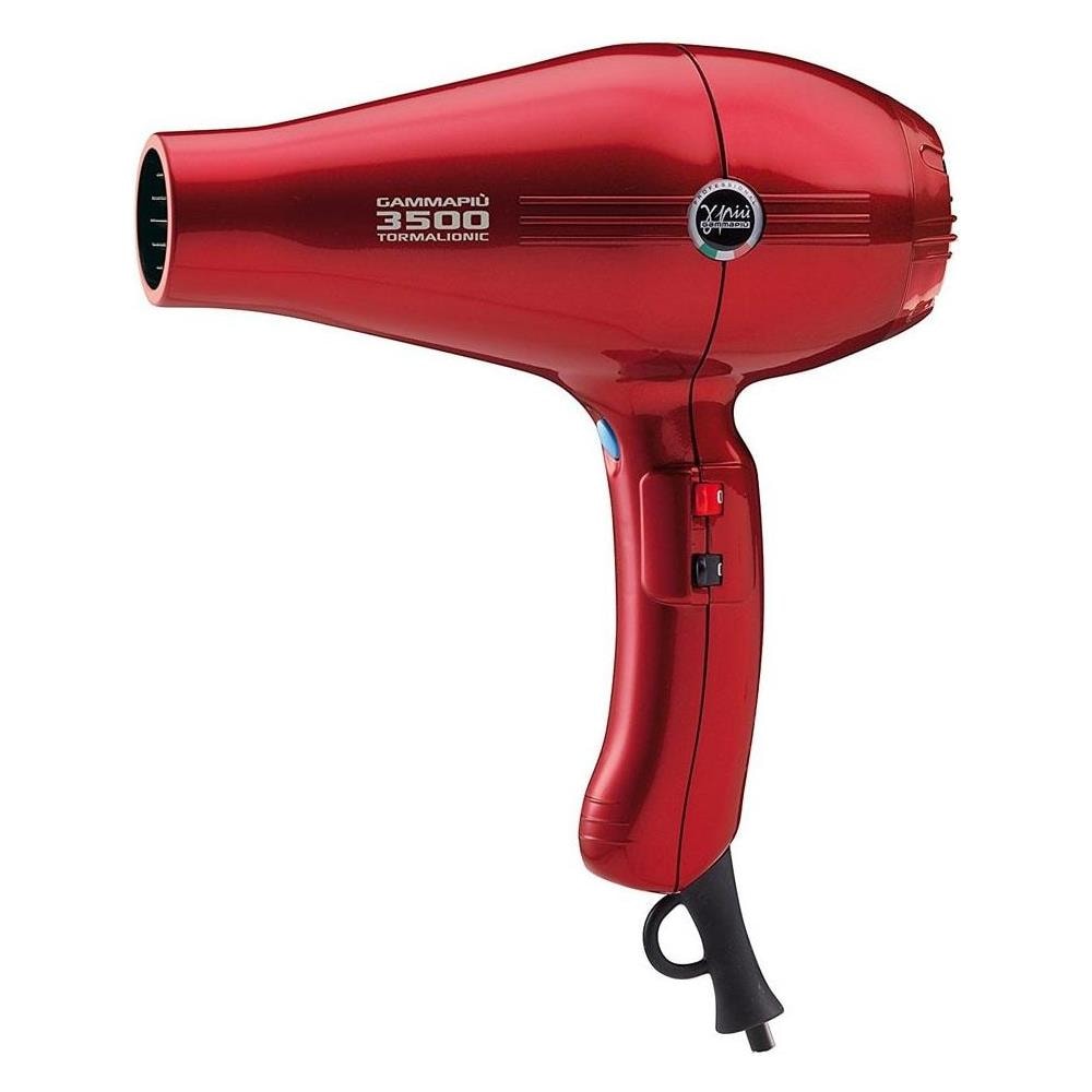 Asciugacapelli Tormalionic 3500 Potenza 2500 Watt Professionale Hairdryer Rosso - Foto 1