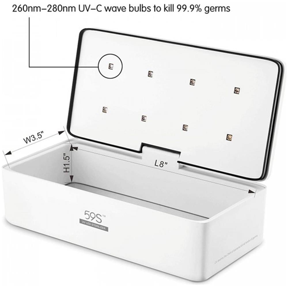 Sterilizzatore Uv Scatola Borsa Sterilizzazione Cosmetica Uv Light - Foto 4