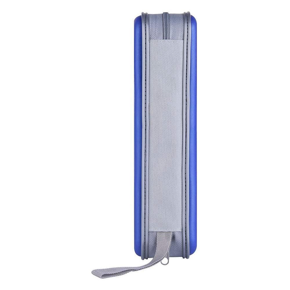 Cd Custodia Rigida 96 Capacit Di Plastica Portatile Holder Caso Di Corsa Cd Custodia Protettiva Zipper Dvd Disco Auto Di Archiviazione Sacchetto Del Raccoglitore (96 Capacit Blu) - Foto 4