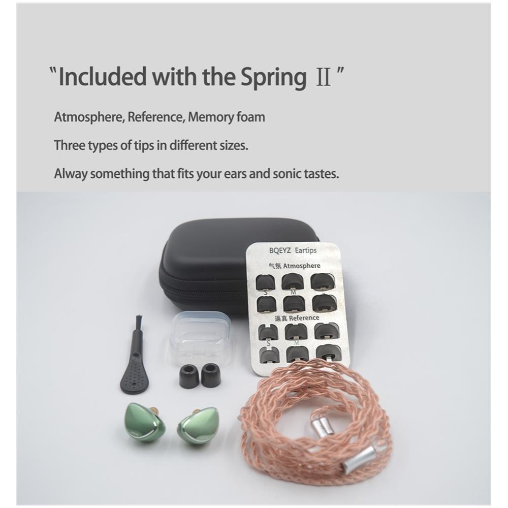 HTN - Nuovo Bqeyz Spring2 Auricolari Triple Hybrid 1ba 1dd Piezoelettrico  Iem Hifi Monitor Sport Auricolari Bq3 Kc2 T4 Spring 2 Spring 1 P1 |  auricolari - ePRICE
