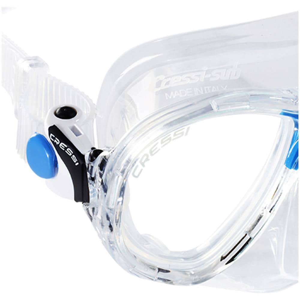 Maschera Marea Junior Trasparente Trasparente / blu - Foto 2