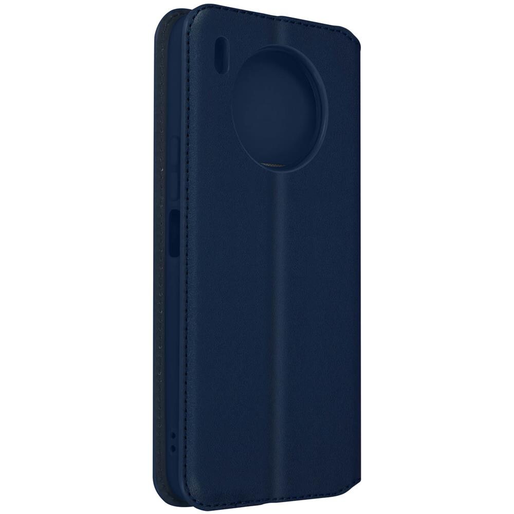 Custodia Huawei Nova 8i E Honor 50 Lite Portafoglio Funzione Supporto Video Blu - Foto 5