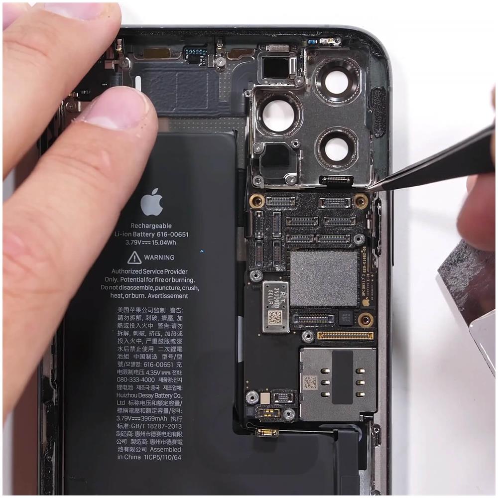 Fotocamera Posteriore Iphone 11 Pro E 11 Pro Max Compatibile + Connettori - Foto 5