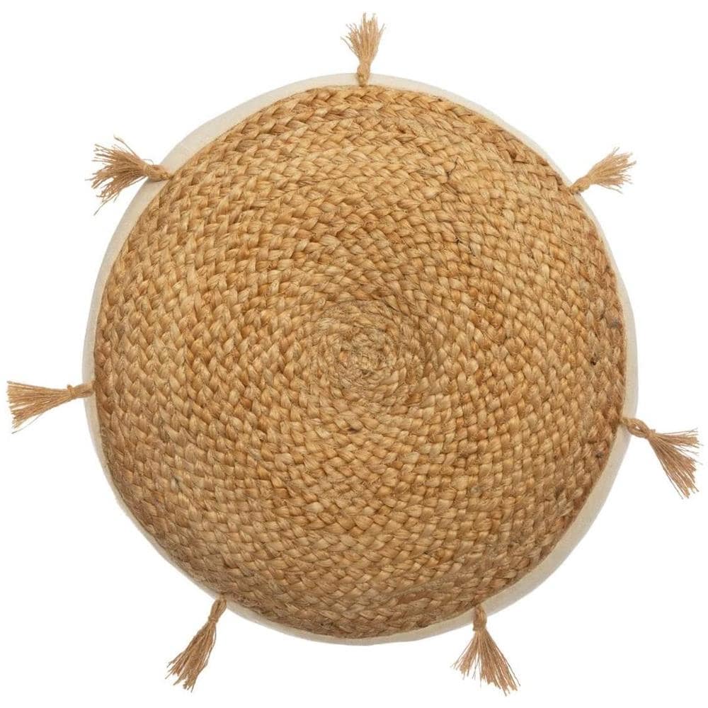 Cuscino Da Pavimento Ritual, Ø 38 Cm, Juta - Foto 2