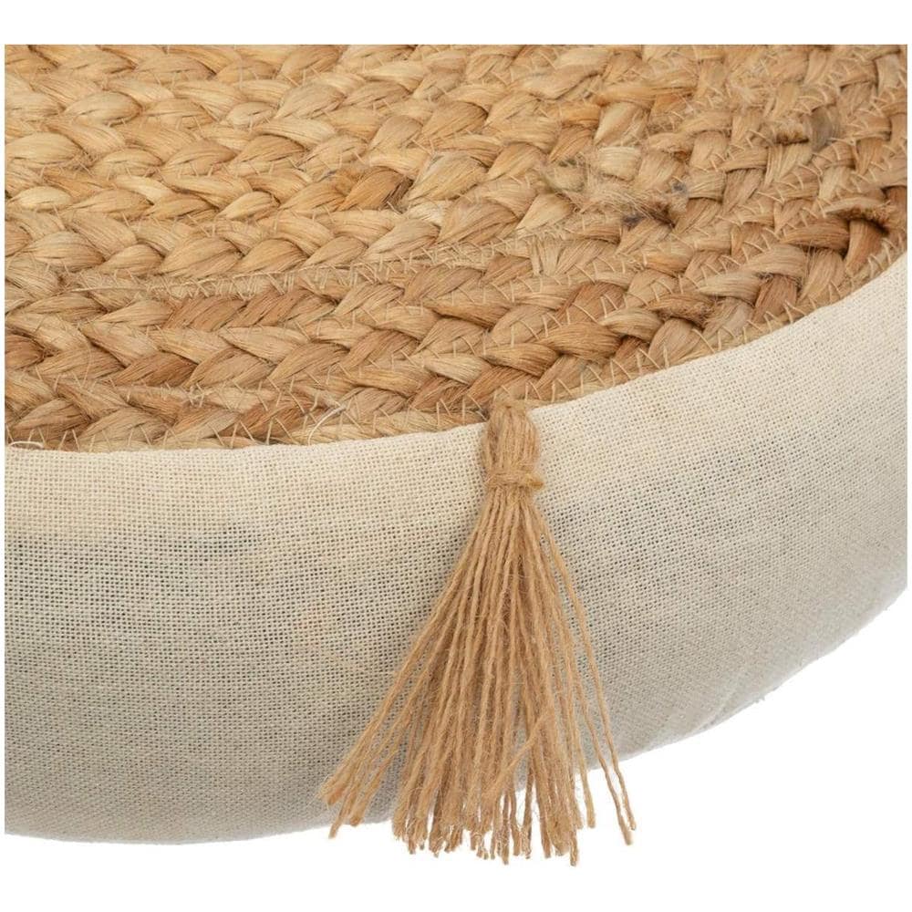 Cuscino Da Pavimento Ritual, Ø 38 Cm, Juta - Foto 3