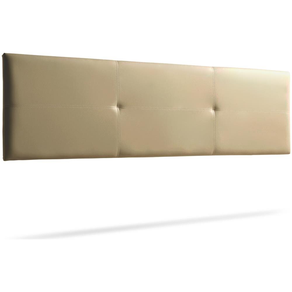 Testiera Imbottita Alma Similpelle 130x50x5 Cm - - Foto 4