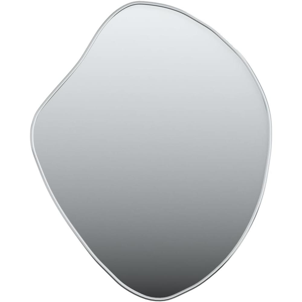 Specchio Da Parete Argento 50x40 Cm - Foto 2