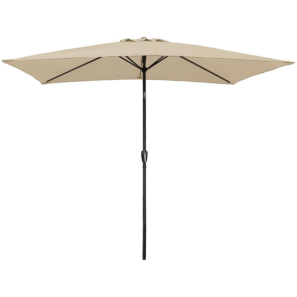 Hapunaombrello Rettangolare Diritto 2x3m Beige - Foto 1