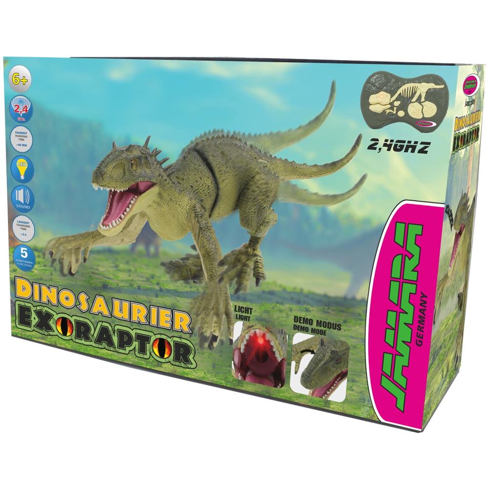 Dinosaurier Exoraptor Li-ion 3,7v 2,4ghz Grn (410181) - Foto 2