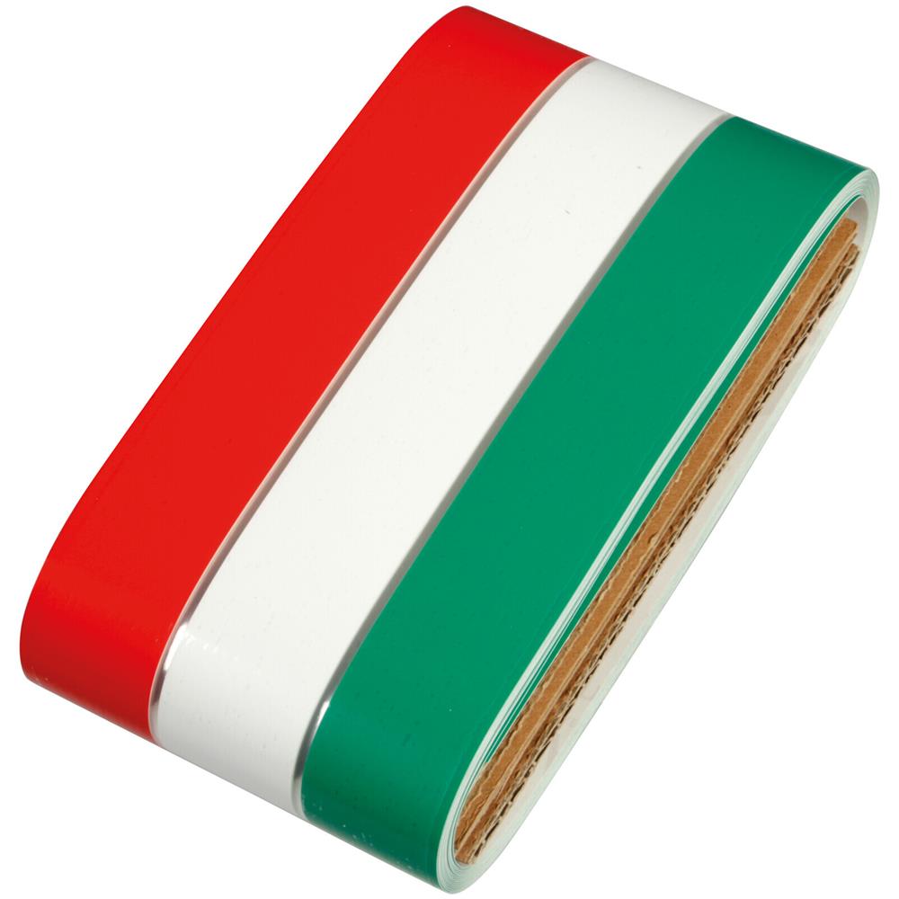 Sticky Flag, Striscia Tricolore Italia In Rotolo - 8x500 Cm - Foto 1