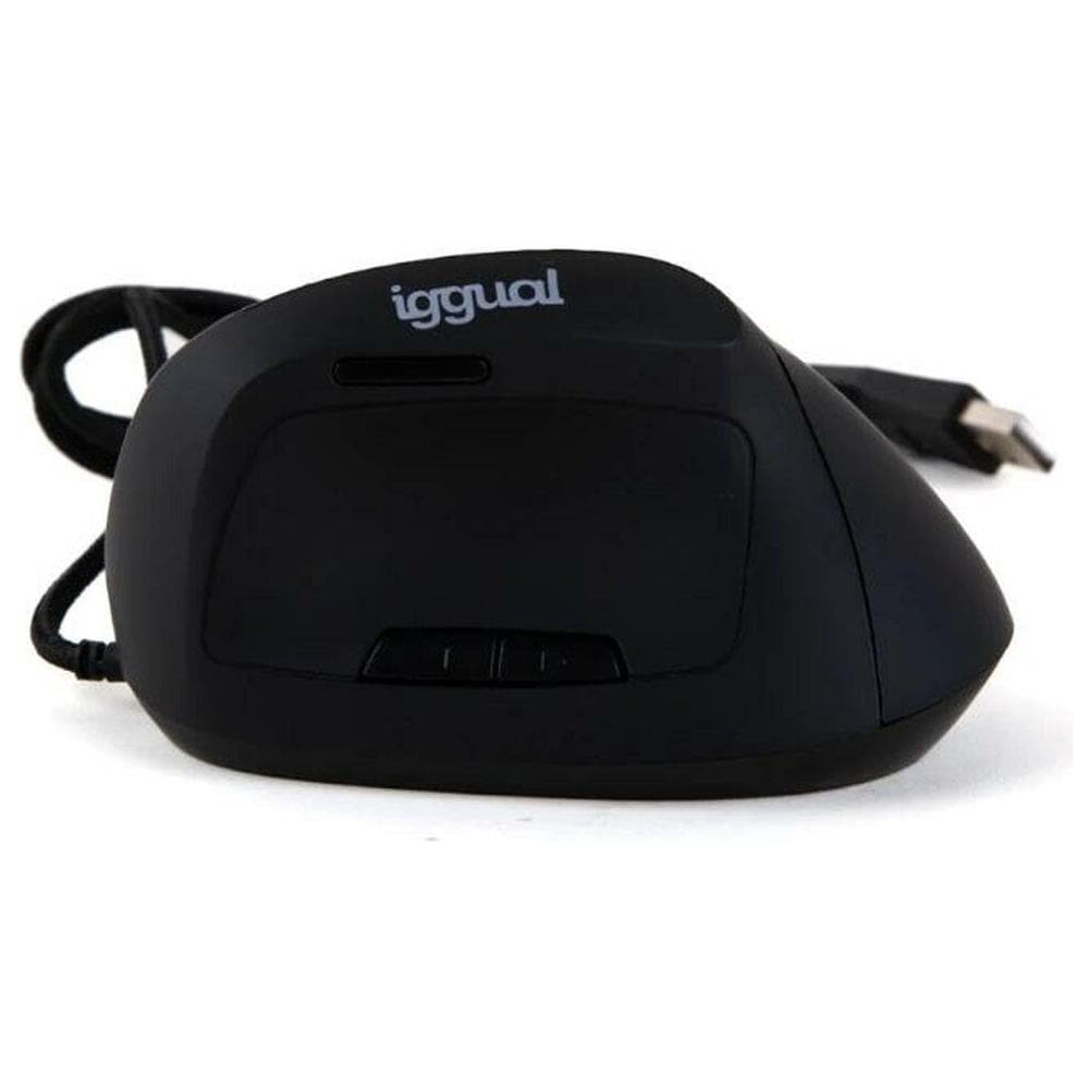 Mouse USB IGG318386 Ottico 2400 DPI Colore Nero - Foto 4