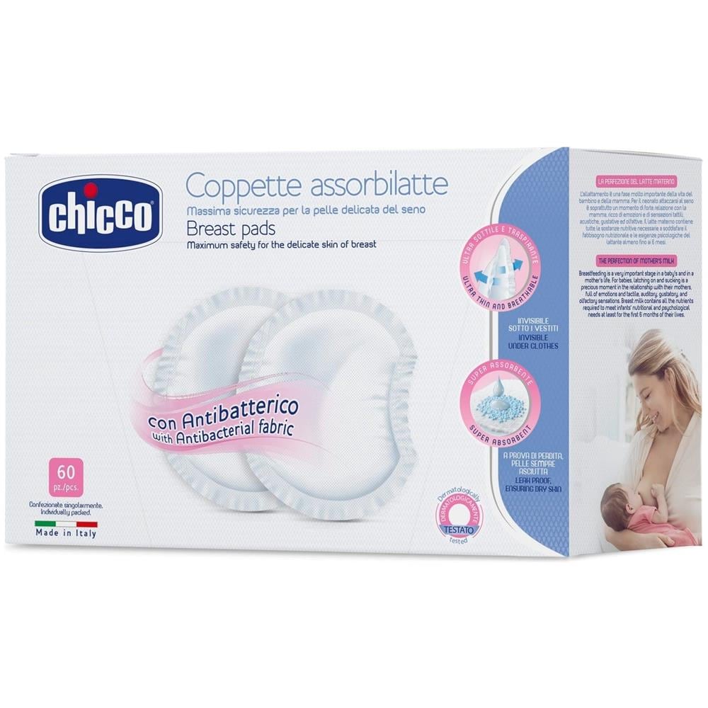 Coppetta Assorbilatte Antibatterica 60 Pezzi - Foto 1