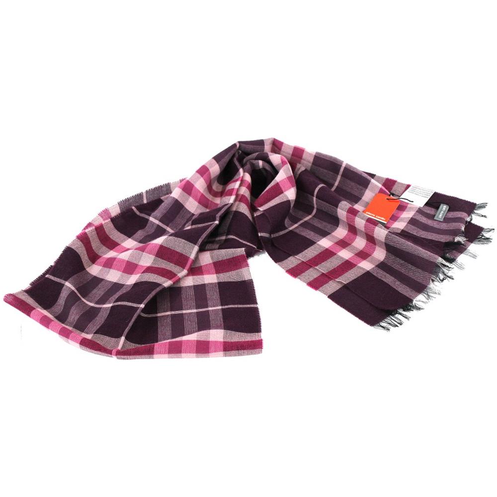 Sciarpa Uomo Jacquard Pashmina 3584 Fuxia - Foto 2