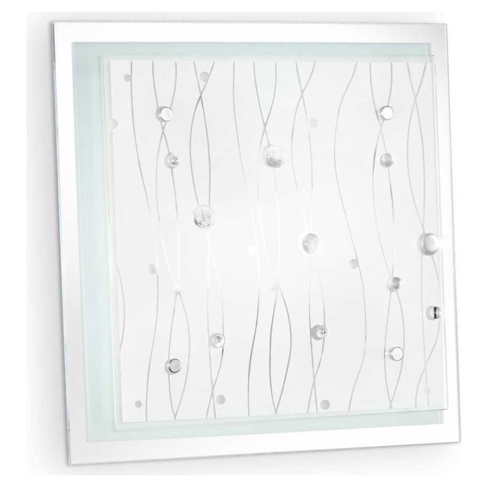 Lampada Da Parete / soffitto 2 X 60w E27 Trasparente - Foto 7