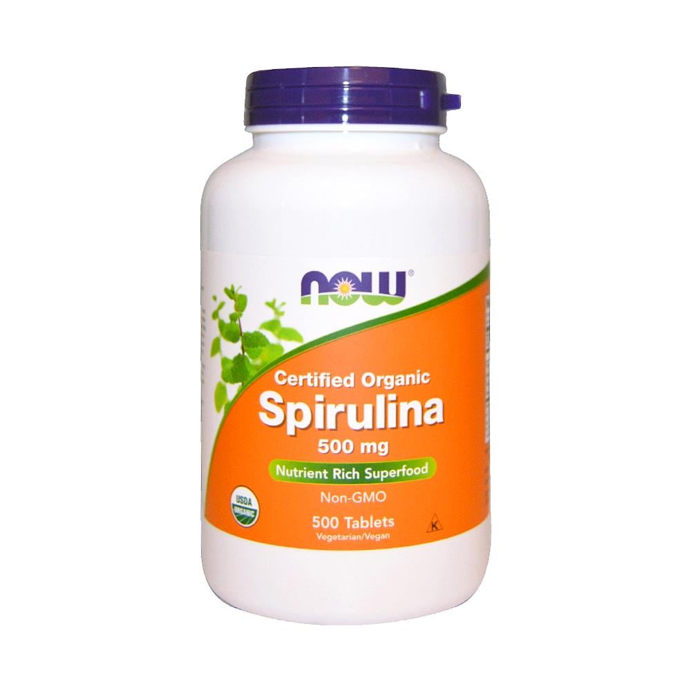 Spirulina 500mg Certificata Organica - 500 Compresse - Super-alimento - Foto 1