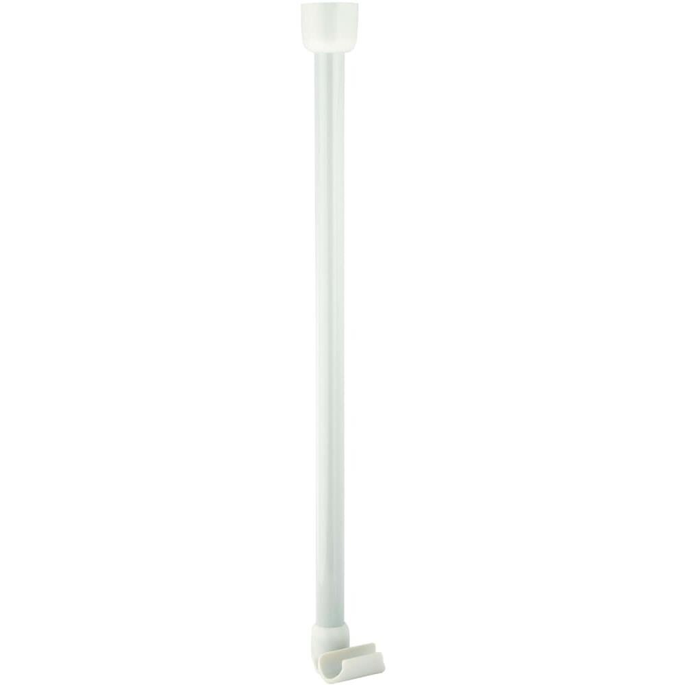 Supporto Per Bastone Tenda Doccia Bianco 55x2,5x2,5 Cm - Foto 1