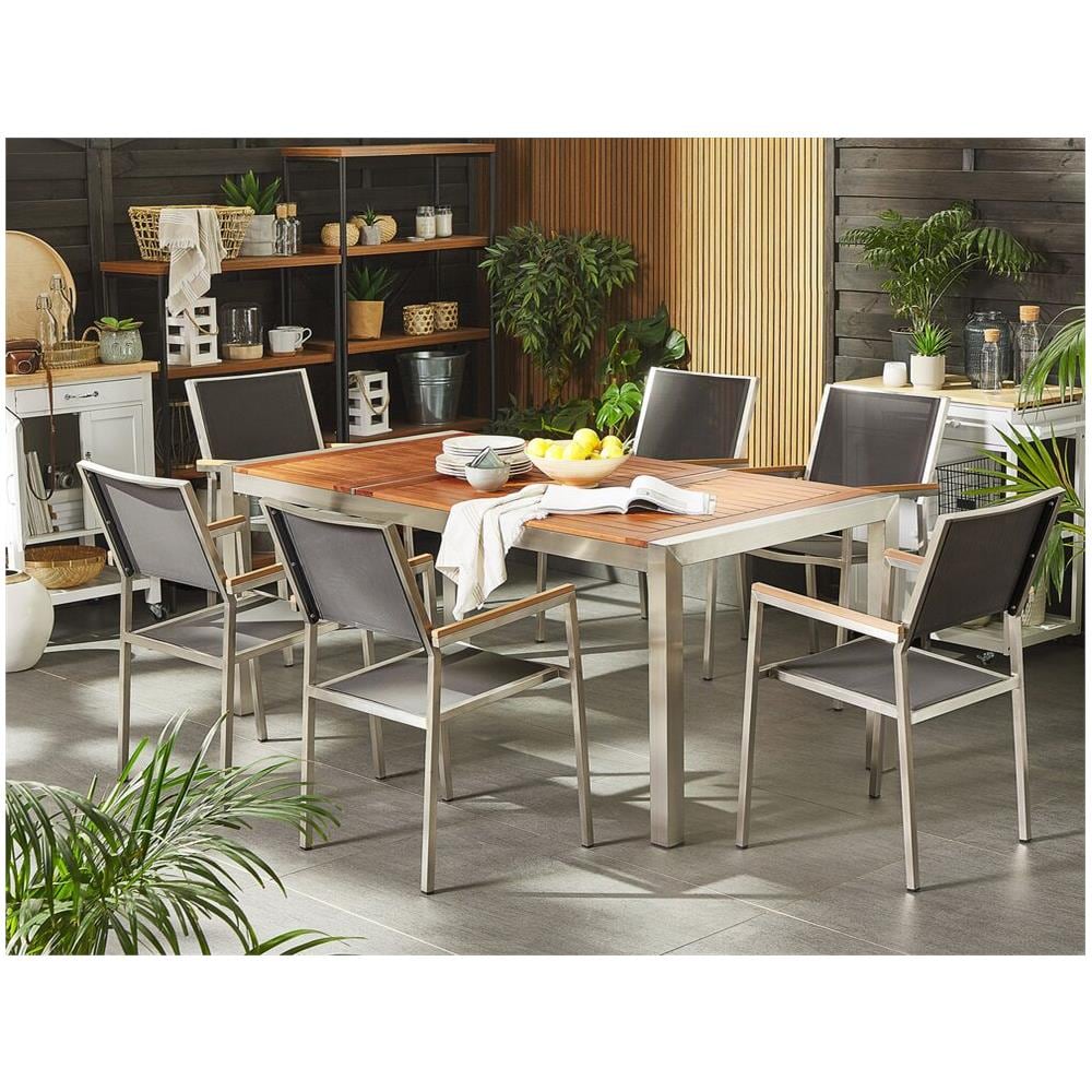 Tavolo Da Giardino Legno Di Eucalipto 180 X 90 Cm Grosseto - Foto 1