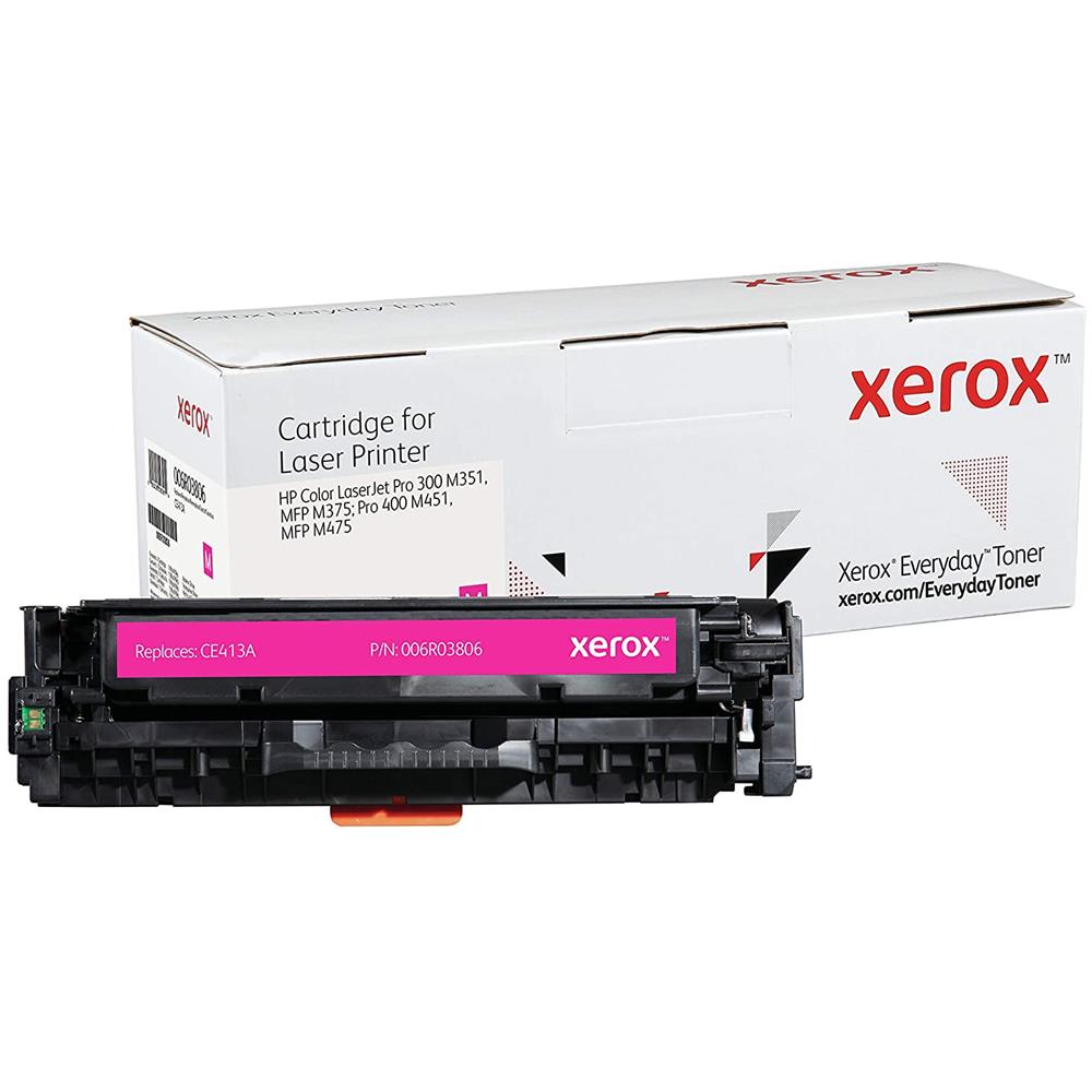 TONER COMPATIBILE - CE413A  Magenta per LaserJet Pro 300 Capacità 2600 Pagine - Foto 1