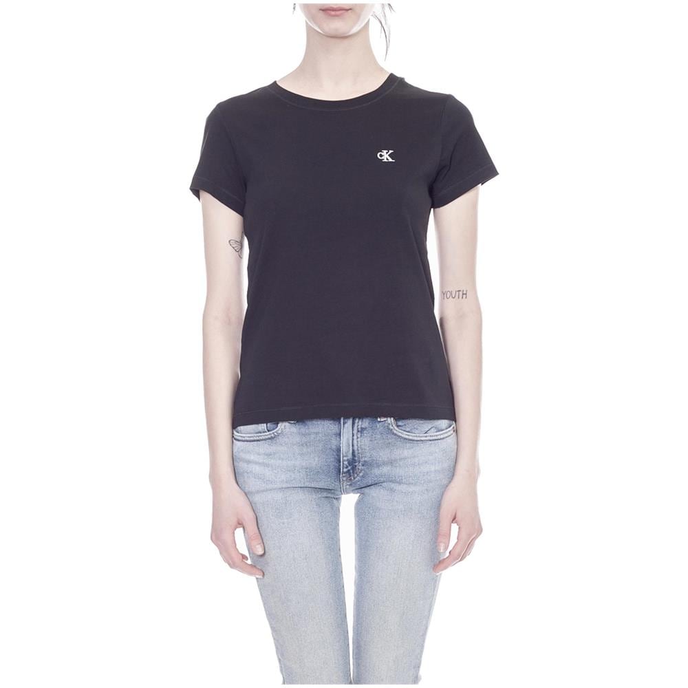 T-shirt Donna Con Ricamo Monogram - Foto 1